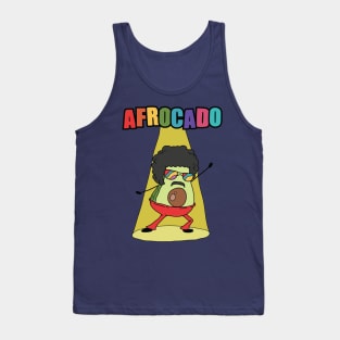 Cute Afrocado Pun Tank Top